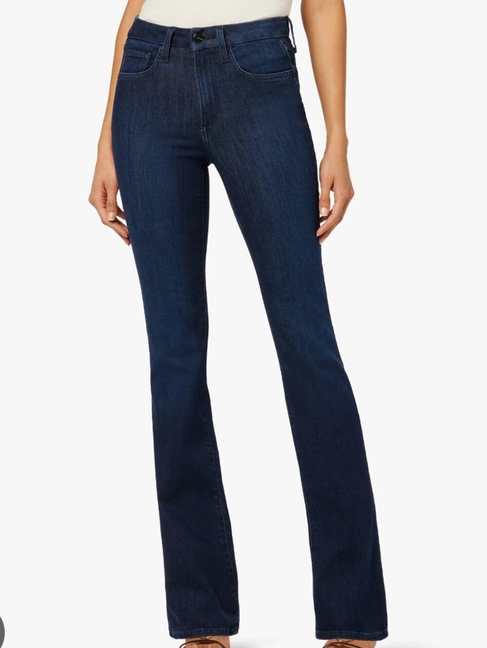 JOE'S The Honey Curvy High Waist Bootcut Jeans in Dark Indigo Size 28 NWT